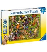 Ravensburger Puslespil - 200 Brikker - Tropical Rainforest