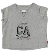 Levis T-shirt - Chloe - GrÃ¥meleret m. California