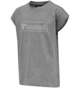 Hummel T-shirt - HmlBoxline - GrÃ¥