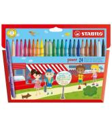 Stabilo Tuscher - Power - 24 stk. - Multifarvet