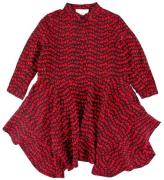 Stella McCartney Kids Kjole - All Is Love - Sort/RÃ¸d