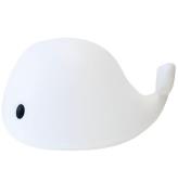 Filibabba Gulvlampe - Big LED Whale - 50 cm - Hvid