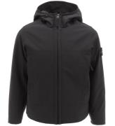 Stone Island Softshelljakke m. Vattering - Sort