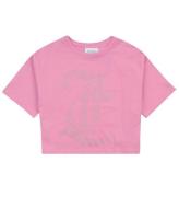 Juicy Couture T-shirt - Cropped - Fuchsia Pink