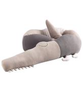 Sebra Pude - Strikket - 190 cm - Super Friendy Sleepy Croc - Sea