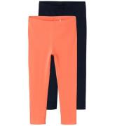 Name It Leggings - Noos - NkfVivian - 2-pak - /Dark Sapphir