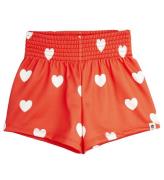 Mini Rodini Shorts - Hearts - RÃ¸d