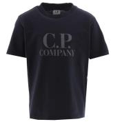C.P. Company T-shirt - Total Eclipse Blue m. Print