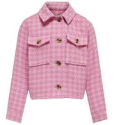 Kids Only Jakke - KogKimmie - Begonia Pink Checks Pirouette