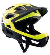 TSG Mountainbikehjelm - Seek FR Graphic - Flow Black/Gul