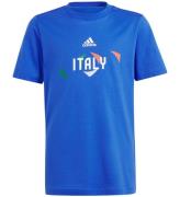 adidas Performance T-shirt - Italy - BlÃ¥