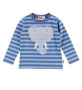 DYR-Cph Bluse - Dyrroar - Grey Marine/Elefant