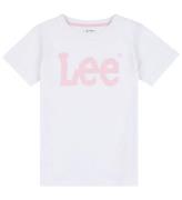 Lee T-Shirt - Wobbly Graphic - Bright White