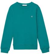 Calvin Klein Sweatshirt - Mono Mini Badge - Fanfare