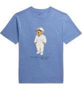 Polo Ralph Lauren T-Shirt - Hemingway - Blå m. Bamse