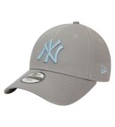 New Era Kasket - 9Forty - New York Yankees - Grå
