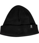 Hummel Beanie - Strik - AST Fan Black Logo - Sort