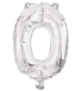 Decorata Party Foileballon - 85 cm - No 0 - SÃ¸lv