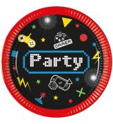Decorata Party Tallerken - 8-pak - 23cm - Gaming Party