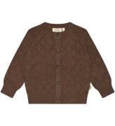 Petit Piao Cardigan - Strik - Brown Melange