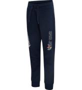 Hummel Sweatpants - hmlSpace Jam On - Navy m. Print