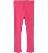 Name It Leggings - NmfLariana - Rib - Raspberry Sorbet