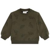 The New Siblings Sweatshirt - TnsLaurent - Ivy Green Dino Aop