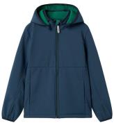 Name It Softshellakke m. Fleece - NkmMalta05 - Dark Denim