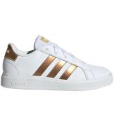 adidas Performance Sko - Grand Court 2.0 K - Hvid/Guld