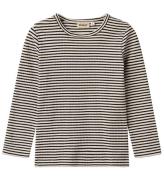 Wheat Bluse - Black Stripe