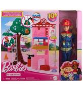 Barbie Dukke - 30 cm - Career Fire Fighter Playset