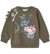 Name It Sweatshirt - NmmApo - Peppapig - Tea Leaf