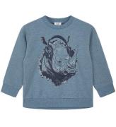 Hust and Claire Sweatshirt - Sejer - Ocean Melange m. NÃ¦sehorn