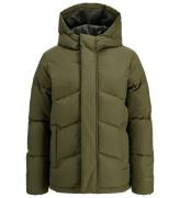 Jack & Jones Dynejakke - JjWorld - Olive Night