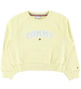 Tommy Hilfiger Sweatshirt - Lemon Zest m. LyseblÃ¥