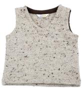 Joha Vest - Strik - Uld - Beige