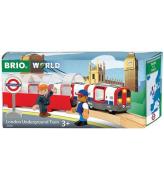 BRIO World London Undergrundstog - 3 Dele - Batterridrevet 36085