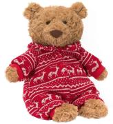 Jellycat Bamse - 26x12 cm - Bartholomew Bear Winter Pyjamas