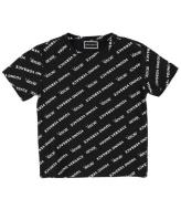 Young Versace T-shirt - Sort m. All Over Print