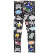 Fendi Kids Leggings - Sortternet m. Print