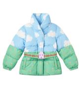 Stella McCartney Kids Dunjakke - Multicolor/Skyer