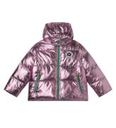 Stella McCartney Kids Dynejakke - Lilac/GrÃ¸n