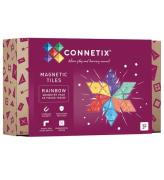 Connetix Magnetsæt - 30 Dele - Rainbow Geometry Pack