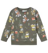 Name It Sweatshirt - NmmSug - Tea Leaf