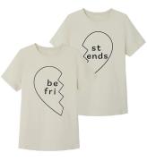 Name It T-shirt - NkfOfriend - 2 pak - Birch