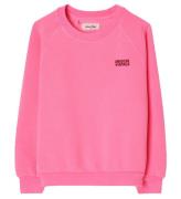 American Vintage Sweatshirt - Col Rond - Rose Fluo