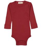 MarMar Body l/æ - Rib - Hibiscus Red