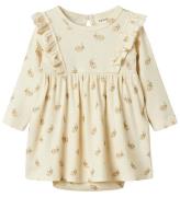 Lil Atelier Body l/æ - NbfLavo - Turtledove/Rabbit