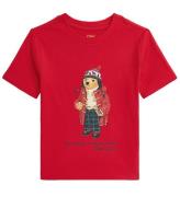 Polo Ralph Lauren T-shirt - RÃ¸d m. Bamse