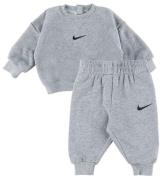 Nike Sweatsæt - Sweatshirt/Sweatpants - Grey Heather